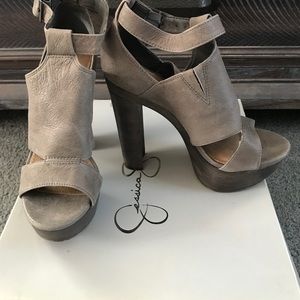 Jessica Simpson Kylie Open Toe Platform Pump